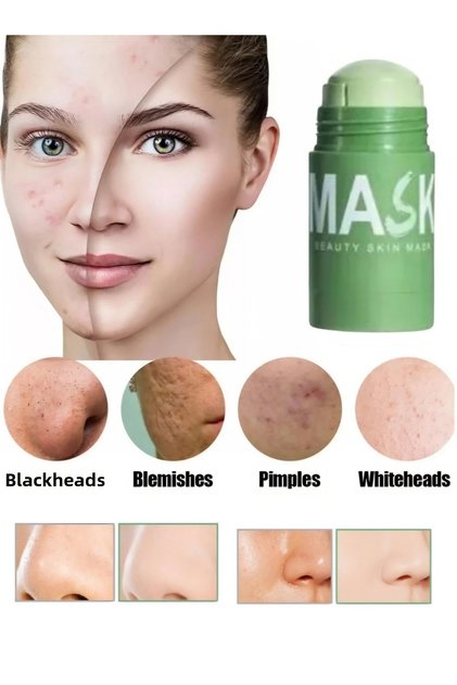 Whitening Effect Green Tea Extract Blackhead and Mask Green Tea Mask Stick