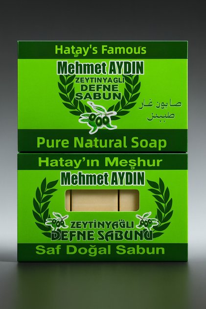 Olive Oil Laurel Soap 480 Grams X 2
