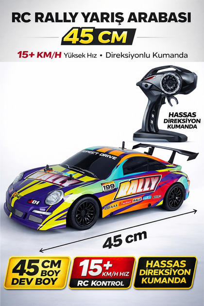 TRENDZONE Uzaktan Kumandalı Full Fonksiyon Şarjlı 15+ Km/h Yüksek