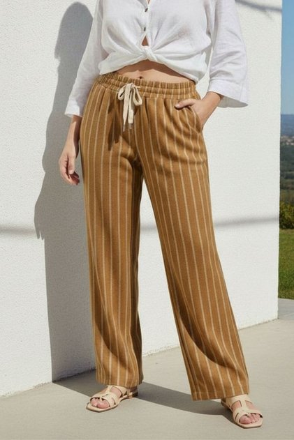 Taba Striped Woodcutter Pants