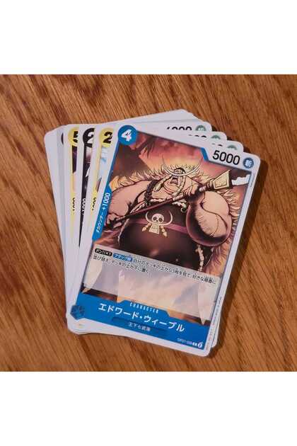 Bandai TCG x20 Adet Japonca Orijinal Lisanlı One Piece Oyun Kartı