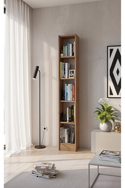 Flat30 Kitaplık Çam