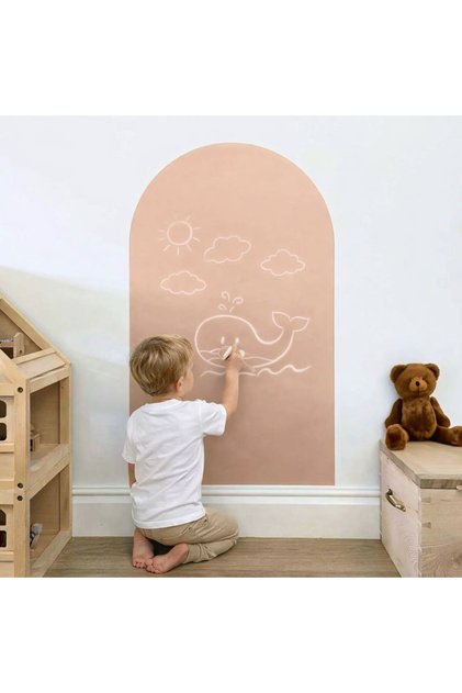 Tabla Magnetica Adeziva 60x100 cm – Scris, Desen, Montessori – Blush