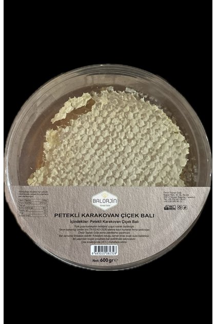 Balorjin Sepet Karakovan Petekli Çiçek Balı 600 GR