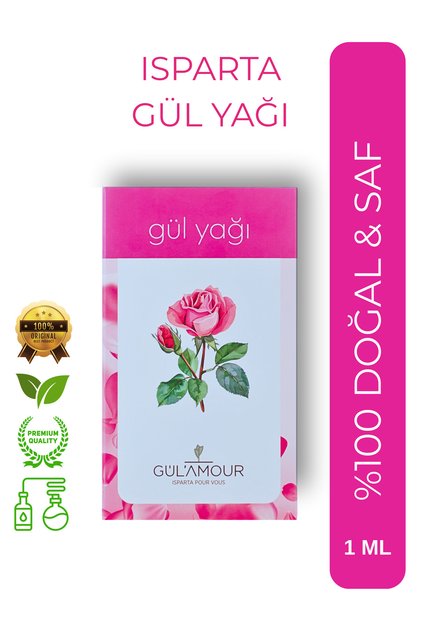 Pure-Original Isparta Rose Oil 1ml