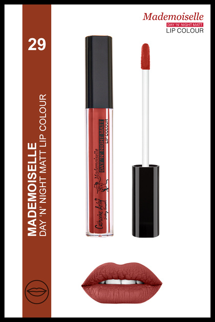 Matte Lipstick Mademoiselle Day'N'Nıght Matt Llipgloss Lipgloss Lipstick No:29