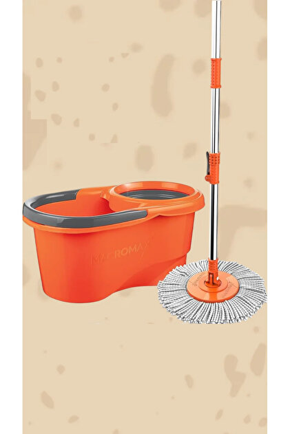 MACROMAX Focus Otomatik Temizlik Seti Kova Mop Seti Ve 2 Adet