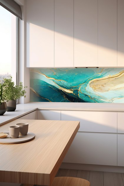 Rezistent la apă 50x100cm Placă de pardoseală pentru bucătărie și baie Acoperire cu folie adezivă Laminată COD 194