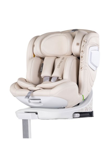 Scaun auto Clima Air I-Size 40-150 cm cu sistem Isofix si sezut rotativ biscotta
