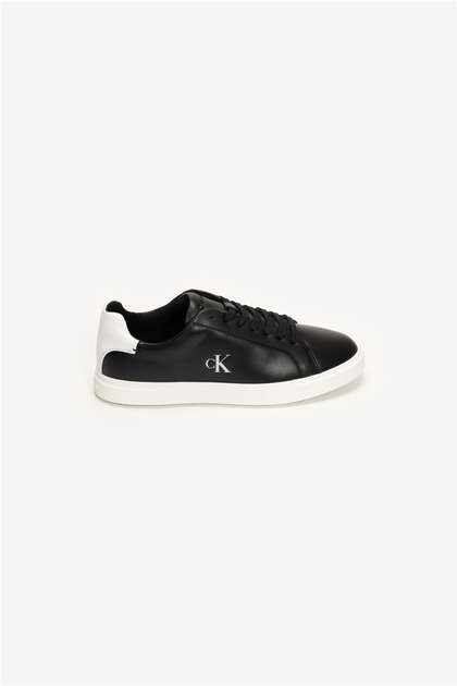 Low Pro Cup Laceup Lth Moire Kadın Sneaker Siyah