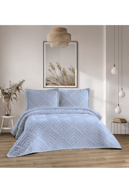 Nordic Helen 3 Piece Double Bedspread