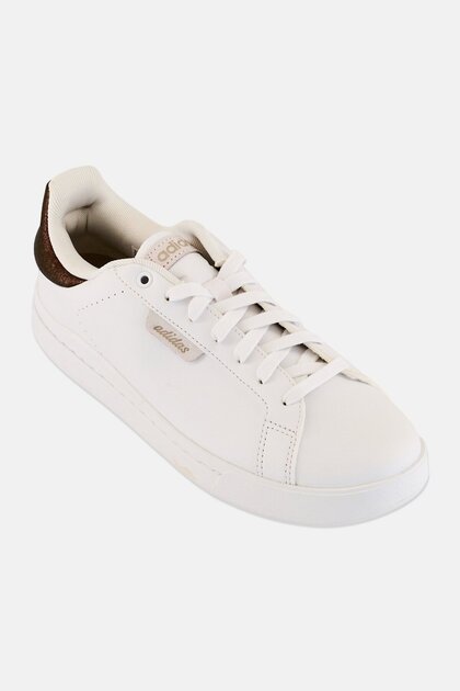 adidas Women Court Silk Lace Up Tennis Shoes, White- Trendyol