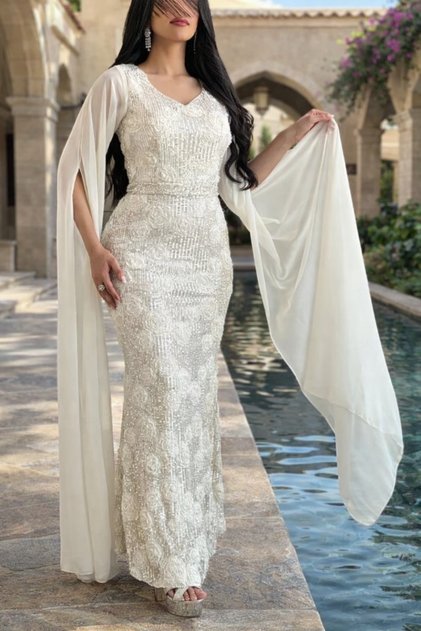 Sequined evening dress from She Look