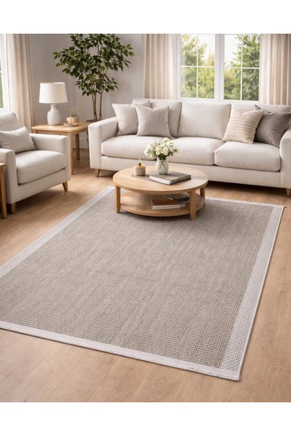 Merinos Rs Sisal 79270-071 Özel Kesme Halı Kahverengi