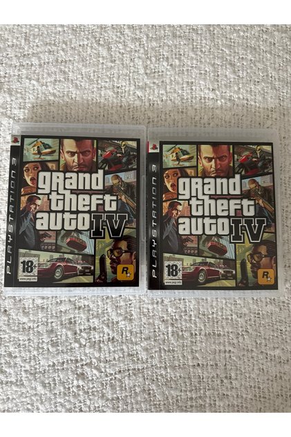 ps3 gta 4 grand theft auto 4 kolleksiyonluk full içerik 10/10 kondüsyon