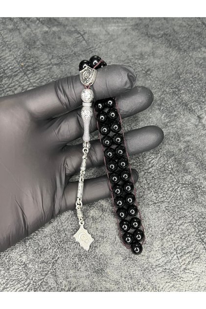 Zaza Sallamalık Fish Model Black Pearl High-End Prayer Beads
