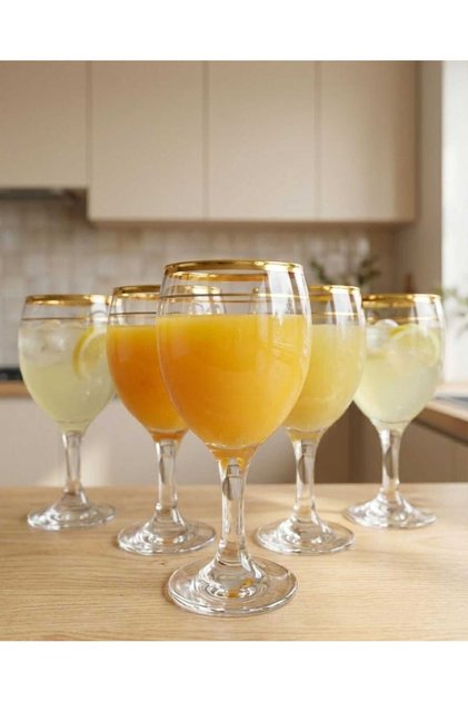 6 Pcs Soft Drink Glass Set