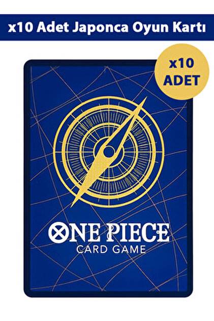 Bandai TCG x20 Adet Japonca Orijinal Lisanlı One Piece Oyun Kartı