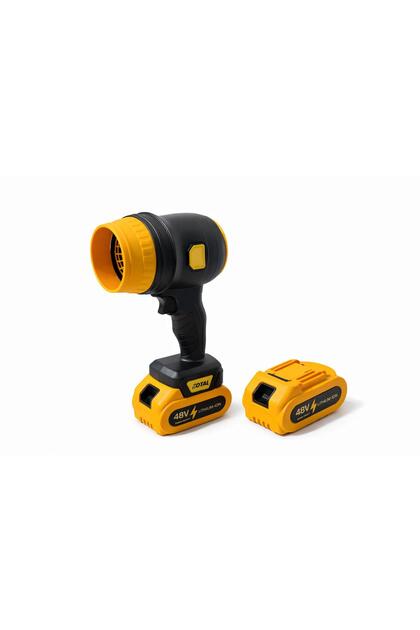 Suflantă aer cu acumulator 48V, 2 baterii, putere mare pentru frunze și praf, portabilă