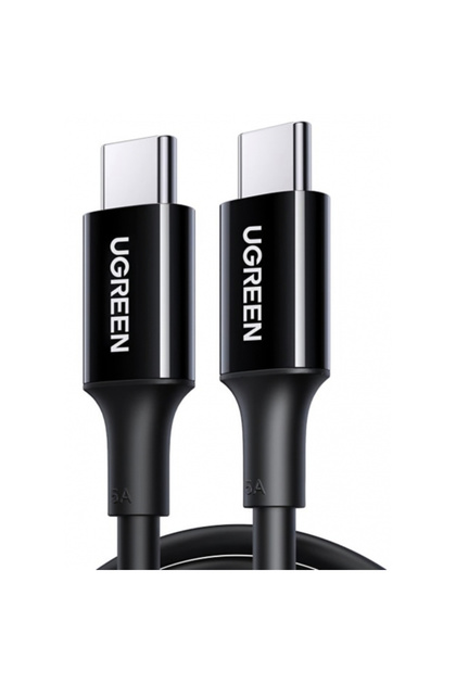 USB-C - USB-C US300 Καλώδιο Δεδομένων και Φόρτισης, 100W, 2μ, Μαύρο