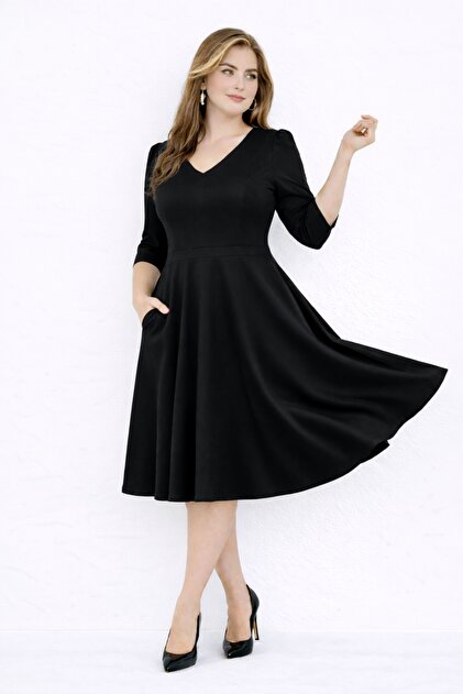 green emerald velvet dress Pinup Fashion Plus Size Wedding Guest Dresses Women Summer Black Graduation  Party Cocktail Flowy Chiffon Smocked Maxi Dresses 2026 at Amazon Women's  Clothing store