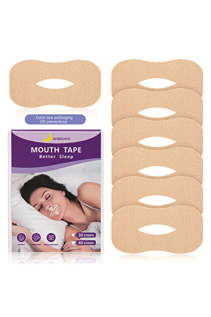 30Pcs Nude in box Anti-Snoring Stickers Wholesale Pack - 10/30Pcs Gentle Mouth Seal Snore Mouth Tape