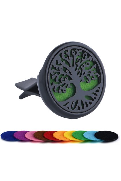CHLCZ-012 1 refillable car air freshener perfume diffuser, car air conditioning vent accessory, car