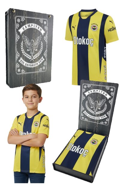 Original Licensed Unisex 24-25 New Season Kids Jersey with Rods Laser Box He