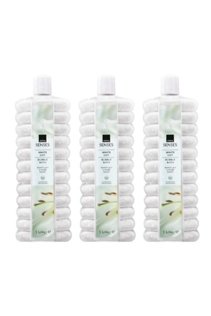 Σετ 3 αφρόλουτρων White Lily, 1L