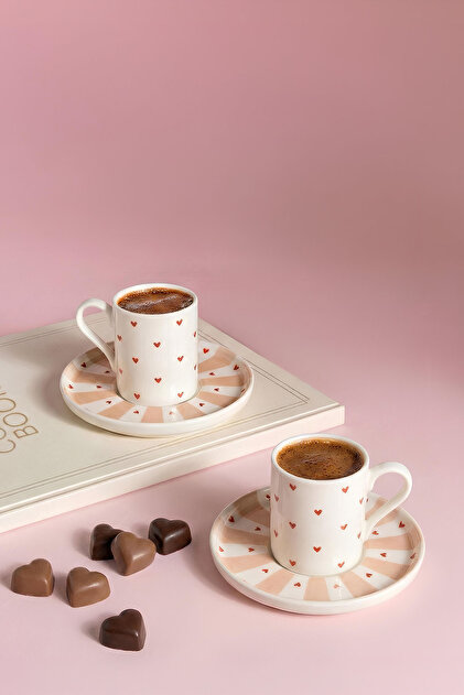 Bone Soft Love 4 Piece Coffee Set for 2 People