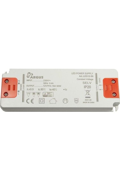 Transformator LED LED12-50 50W, 12V, 4160mA, IP20