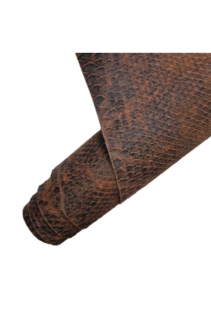 Clasik Crazy Deri Timsah Baskı Taba 1.2mm 100 Desi