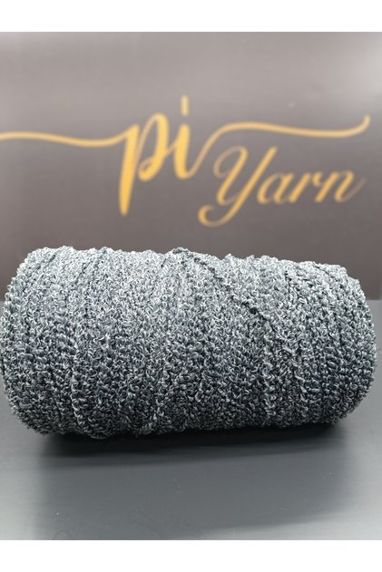 Blue Boucle Medium Thickness Hand Knitting Yarn 553No 500Gr