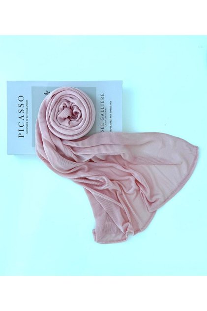 Stripped Cotton shawl hijab headscarf