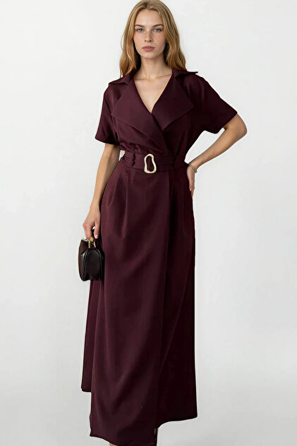 knee length dresses for ladies Double Slit Maxi Dress – Ms.Me Fashion main image 1