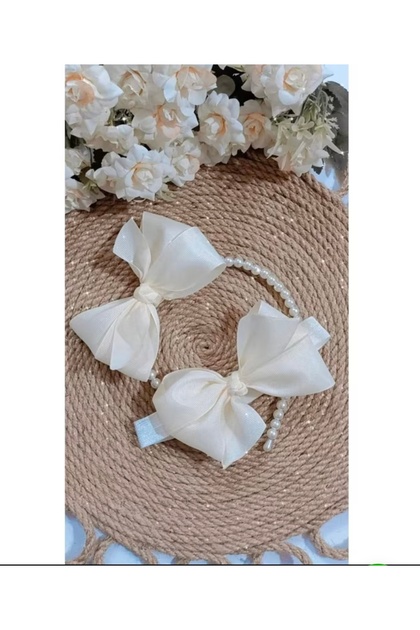 Crown Set Mother Baby | Cream