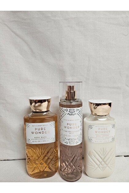専用 Bath & Body Works Mist Body Wash 3 Bath & Body Works Bath and Body Works Pure Wonder 3 Pc Mist, Body