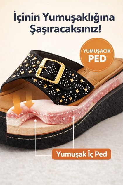 Ultra Comfort Women's Slippers with Padded Interior, Orthopedic, Soft Sole