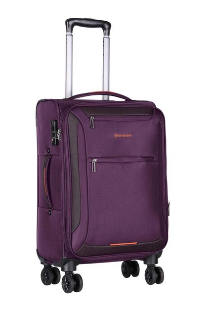 Unisex Soft Travel Bag Cabin Luggage Trolley