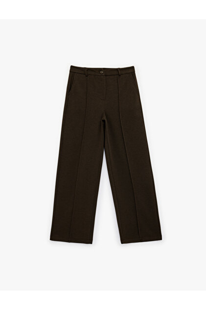 Women'S Brown Teenage Trousers