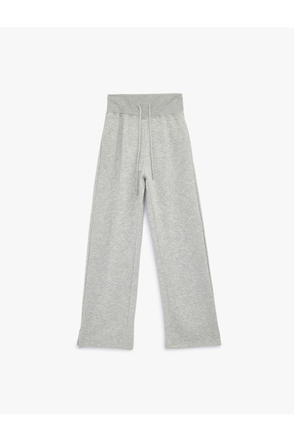 Women'S Grey Melange Sport Sweatpants