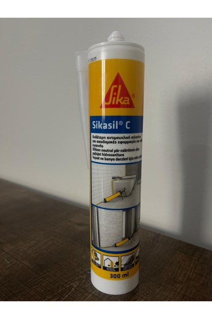 Sikasil-C Nötr Suya Dayanıklı Kararmaz Şeffaf Silikon