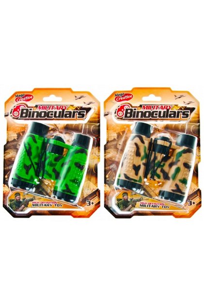 Binoclu militar verde/maro, MegaCreative 462672, 3+ ani