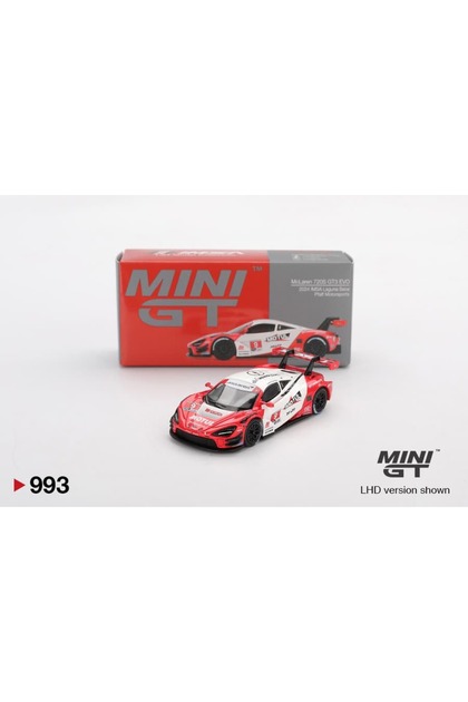 mini gt McLaren 720S GT3 Evo Pfaff Motorsports 2024 IMSA Laguna