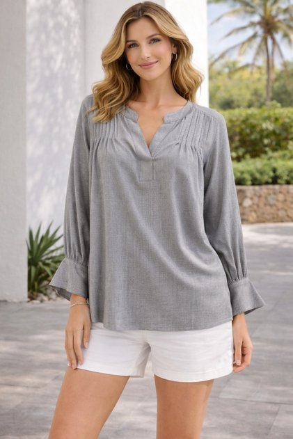 Bluza sa V-izrezom