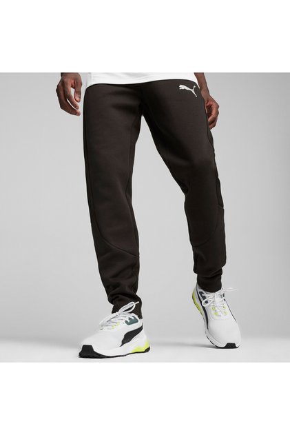 Mens EVOSTRIPE Sweatpants - Black