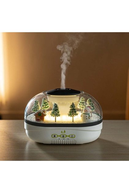 Rainfall Drop Humidifier USB Rain Sound Snow Landscape Diffuser