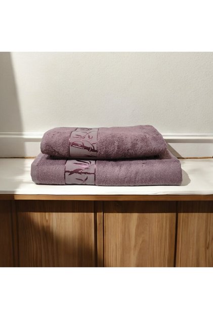 Bambu Banyo Havlu Seti 1 Yüz(50X90 CM) 1 Banyo Havlusu(90X150 CM)