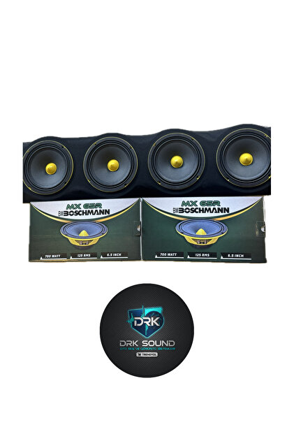 BOUNDARIES / 4枚セット Soundway BM Boschmaan 4 Lü MİDRANGE PANDİZOT SES SİSTEMİ PAKETİ