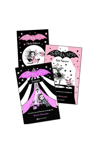 İsadora Moon 1-3. Ciltler - Going to School - Doing Ballet - at Camp